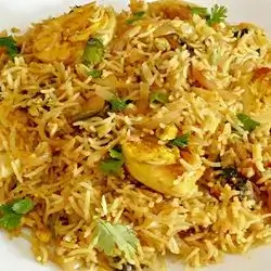 Chettinadu Fried Rice With Eggs