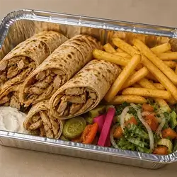 Shawarma Roll Meal