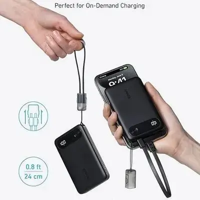 Anker Power Bank 10,000mA/ 22.5W / output: USB-C + USB-A