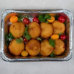 Potato Kibbeh With Meat - 8 Pcs
