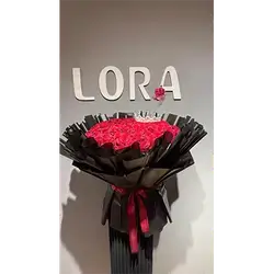 Flower Bouquet – 100 Rose