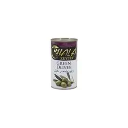 Hala Whole Green Olives 370 Gm