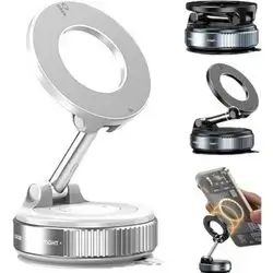 Phone holder stand vacuum suction magnetic bracket s-072