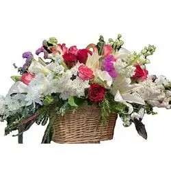 Mixed Flower Basket