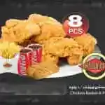 Chicken Basket 8 Pcs + 2 Pepsi + 1 Fries