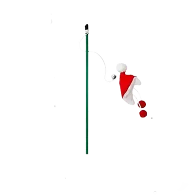 E568 Christmas Cat Stick