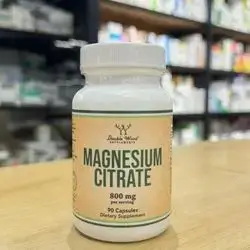 Magnesium Citrate 800mg 90 caps Double Wood