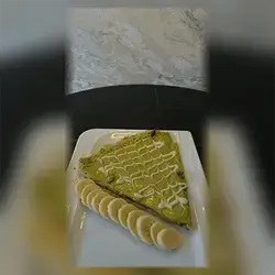 Banana Pistachio Crepe