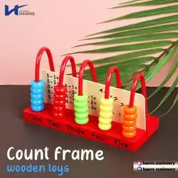 Count frame wooden toys