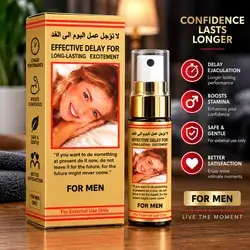 Effective Delay Spray for Men — For External Use Only