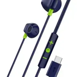 Oraimo Wired Earphone Kabel Headphone Type-C Halo C 1.2 Meterh