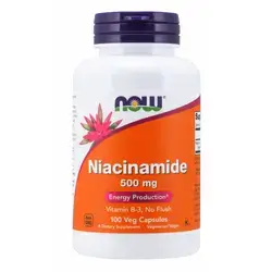 Niacinamide 500mg 250caps NOW