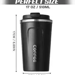 Coffee Travel Mug Black