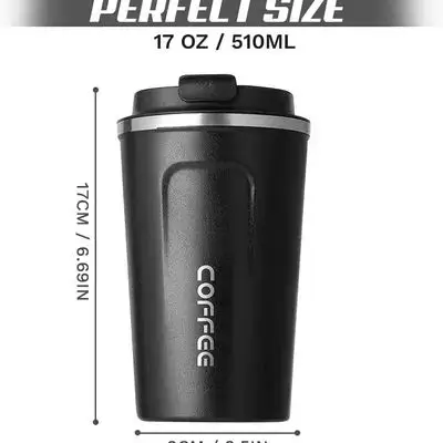 Coffee Travel Mug Black