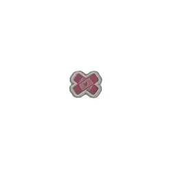 Pink Bandage metal sticker