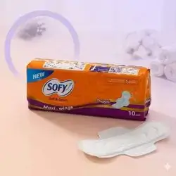 SUFI Soft & Secure Sanitary Pads – Large Wings 10pads