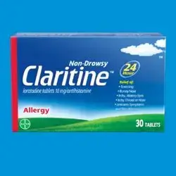Claritine 10mg ( loratadine) tab