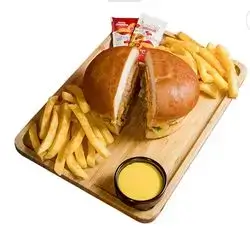 Local Meat Cheese Burger
