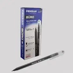 One packet Pensan Buro Black color-12 pcs