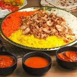 Half A Person Shawarma On Rice