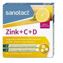sanotact zinc+C+D 20 Sachets