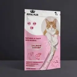 Cat Snack Salmon Shrimp 5x15g