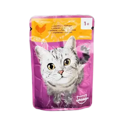 Whiskas Adult Poultry 1+ 85g