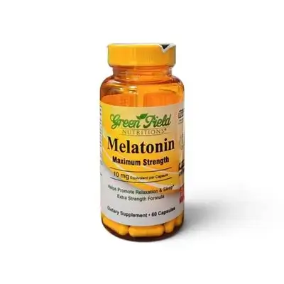 مكمل غذائي ميلاكونين (Melatonin) من شركة GreenField NUTRITIONS:
