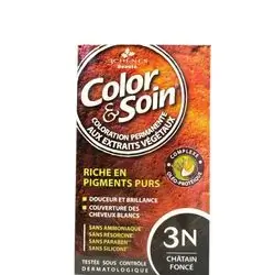 Color&soin permanent hair dye color 3N(Dark chestnut)