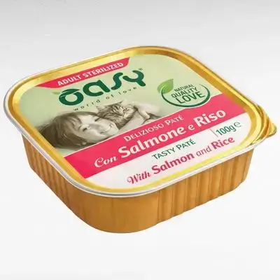 Oasy Sterilized Salmon & Rice 100g