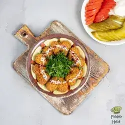 طبق فلافل