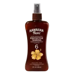 Island Taning Sun Screen Oil Spry Enhance Tan & Moisturize Coconut Oil 236ml _ HAWAIIAN TROPIC