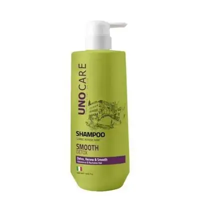 uno care detox & smoothing shampoo