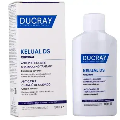 Ducray Kelual DS shampoo 100ml-شامبو لعلاج القشرة المزمنه