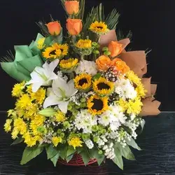 Basket Of Flowers