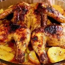 Oven Whole Chicken