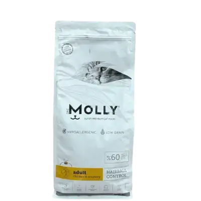 Molly Adult Hairball Control Chicken & Anchovy 2Kg
