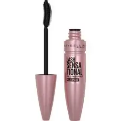 Maybelline New York Volume Mascara, Washable, Full Fan Effect, Long Eyelashes, Clump free, Lash Sensational, Very Black