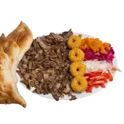 Half  Plate Of Meat Gas