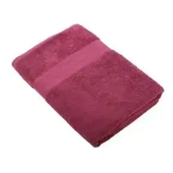 Valen/bath Towel/plain/70x140/purpl