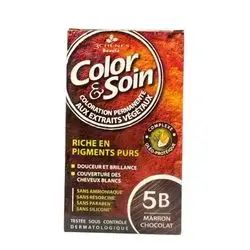 Color&soin permanent hair dye color 5B( chocolate brown)