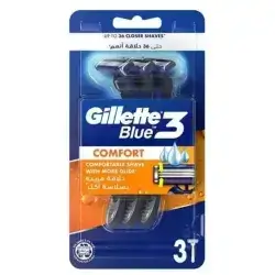Gillette Blue3 Comfort Razors - 3 Pcs