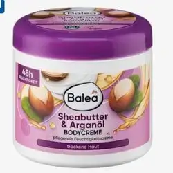 Bodycreme Sheabutter & Arganöl, 500 ml