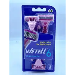Razor 6 Blades Pack of 3