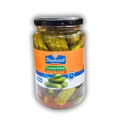 Diamond Pickled Small Cucumbers 370g