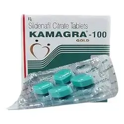 Kamagra 100Mg (Sildenafil) Ajanta Film Coated Tablet