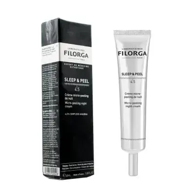Filorga Sleep & Peel 4.5 Crema 40ml//فيلورغا سليب اند بيل 4.5: كريم ليلي لتقشير البشرة 40مل