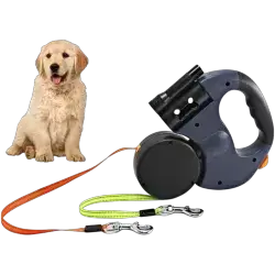 Double Retractable leash 