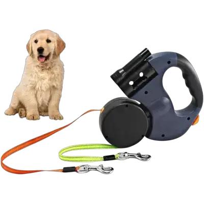 Double Retractable leash