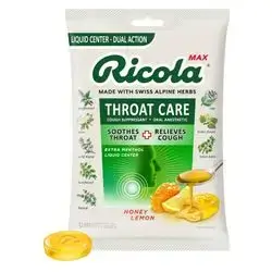 Ricola Throat Care Honey Lemon Lozenges